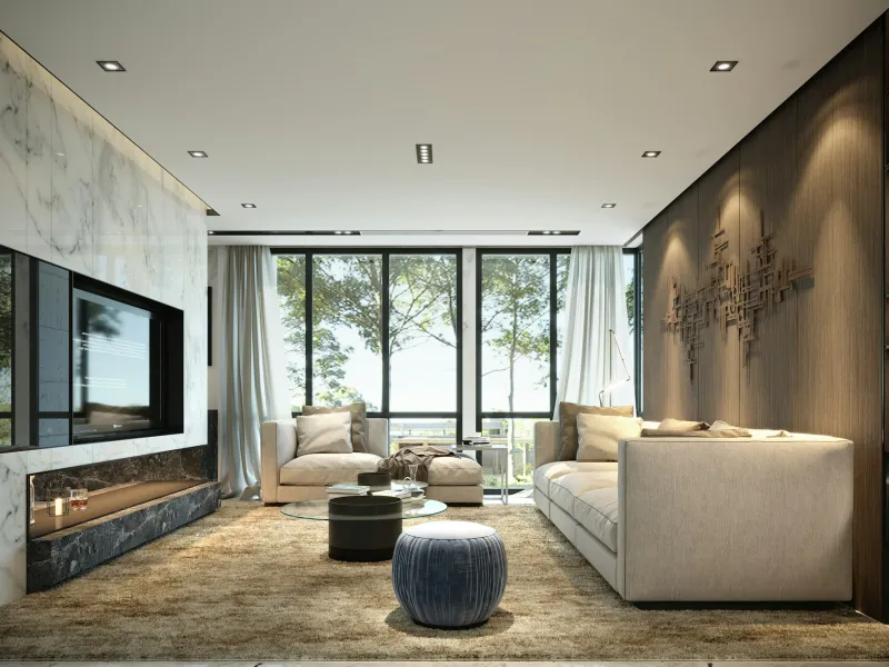 Penthouse avec terrasse panoramique