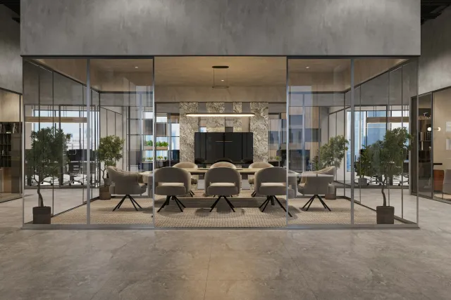 Plateau de bureaux de 320 m²